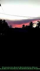 FENOMENA ANEH LANGIT BERWARNA PINK