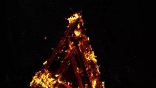 HD Bonfire Shot 4K Video Ultra | 60 fps Video With Bass Boosted Music