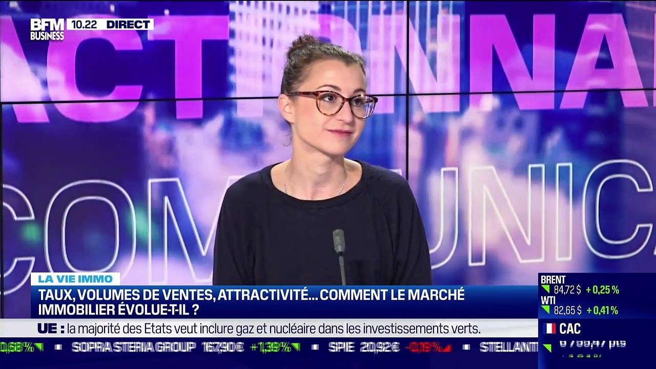 Cécile Roquelaure (Empruntis) : Comment le marché de l'immobilier évolue-t-il ? - 22/10