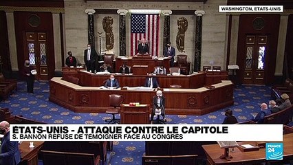 Assaut du capitole : Steve Bannon refuse de témoigner face au Congrès