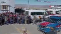 Son dakika: Şehit Jandarma Uzman Çavuş Burak Tortumlu'nun cenazesi helallik almak için baba ocağına getirildi
