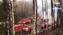 15 قتيلا في حريق مصنع في روسيا