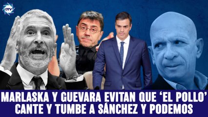 EMR:BOCHORNOSA TRAMA MARLASKA y GUEVARA evitan que EL POLLO cante y tumbe a SÁNCHEZ y PODEMOS