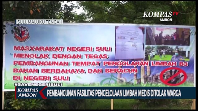 Proyek Fasilitas Pengelolaan Limbah Medis Ditolak Warga
