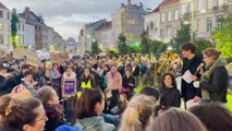 Manifestation contre les les violences sexuelles à Ixelles