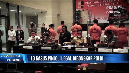 13 Kasus Pinjol Dibongkar Polri, 57 Orang Jadi Tersangka