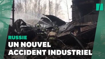 En Russie, l'incendie d'une usine d'explosifs fait au moins 15 morts