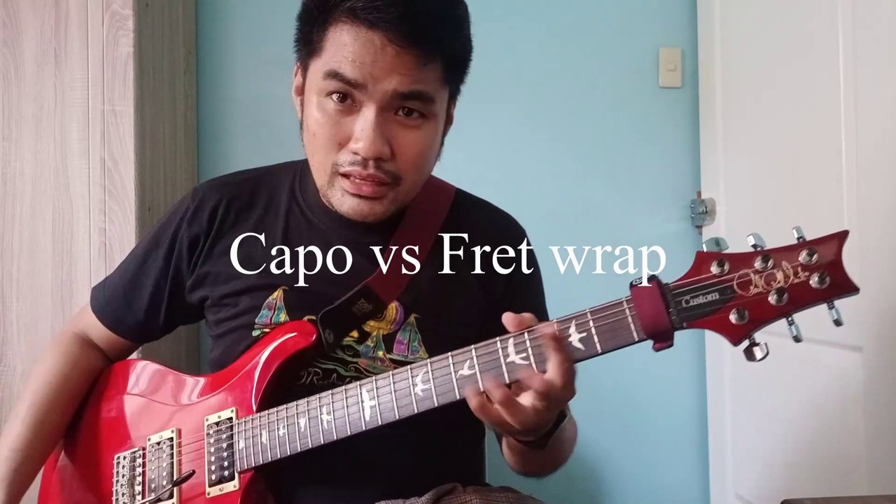 capo vs fret wrap| HarryonGuitar