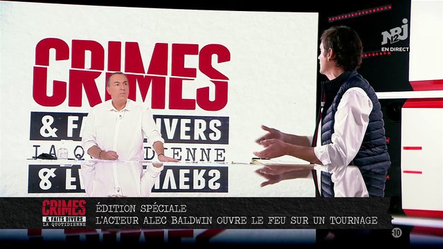 Drame aux USA - L'acteur Alec Baldwin a tué la directrice de la photographie et blessé grièvement le réalisateur de son film : Un armurier explique dans Crimes sur NRJ 12 comment sont utilisées les armes sur les tournages