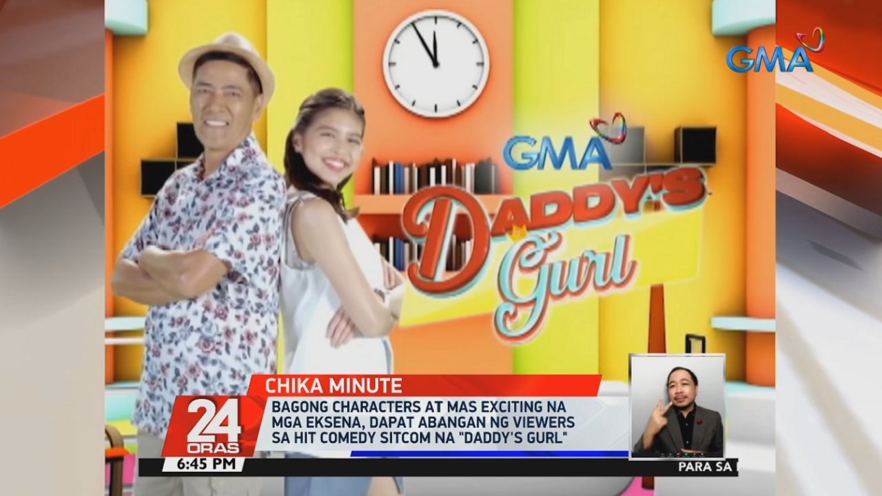 Bagong characters at mas exciting na mga eksena, dapat abangan ng viewers sa hit comedy sitcom na "Daddy's Gurl" | 24 Oras