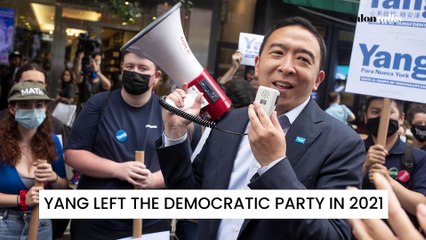 Andrew Yang makes his pitch for reforming with his Forward party