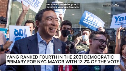 Andrew Yang's case for a new voting system: "Take it from a guy who lost a ranked-choice election"