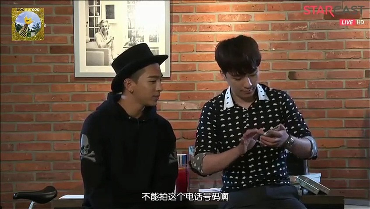 [Türkçe Altyazılı] T.O.P uyurken Taeyang ve Seungri, Onu Arıyor! Starcast Live [2014]