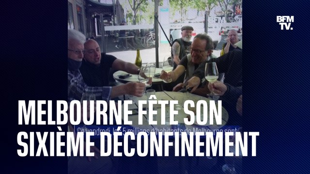 À Melbourne, les Australiens profitent du déconfinement