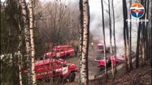 Tűz ütött ki egy oroszországi lőporgyár egyik műhelyében