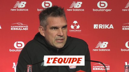 Gourvennec : « Être beaucoup plus conquérants » - Foot - L1 - Lille