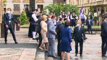 La reina Sofía se reencuentra con Leonor y Sofía en Asturias (GTRES)
