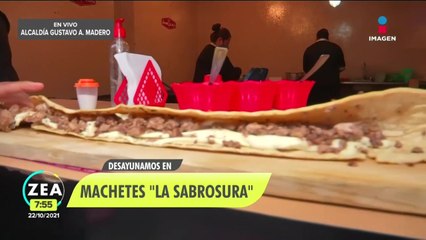 ¡Atalo Mata desayuna machete de suadero con queso!