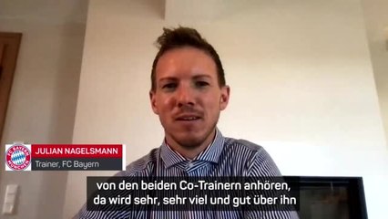TSG? Nagelsmann: "Kriegen Co-Trainer alleine hin"