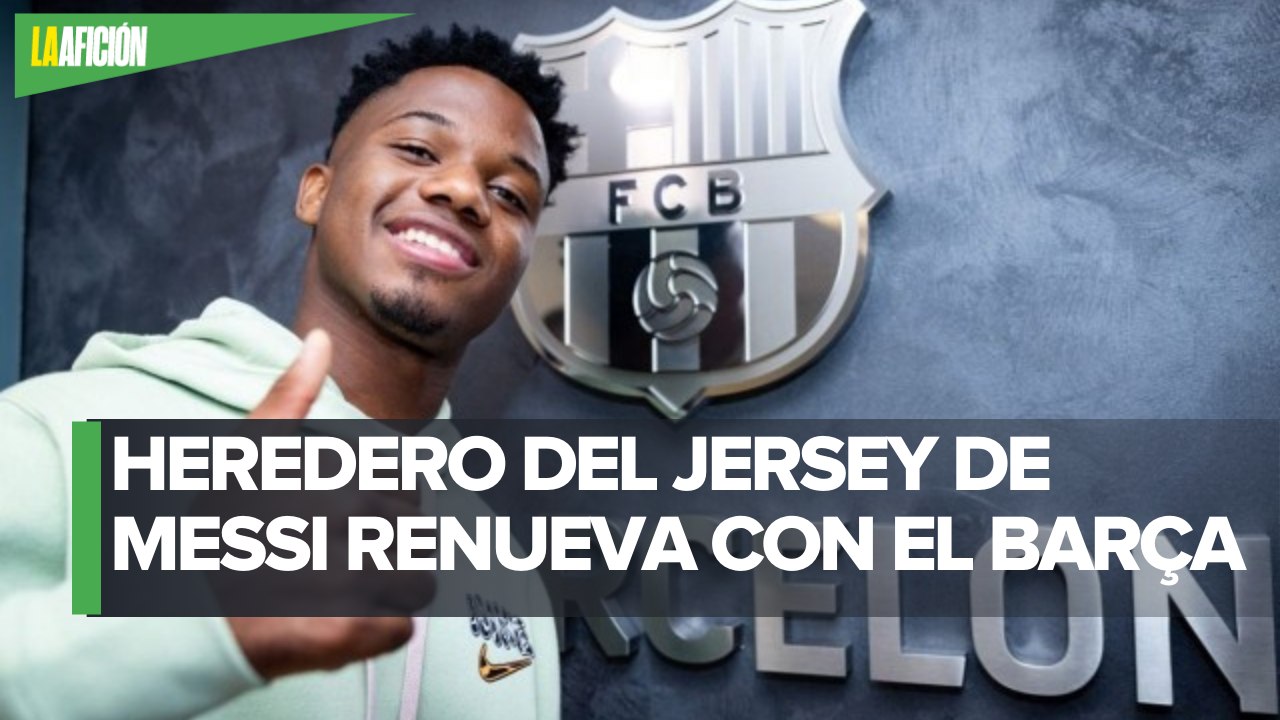 Ansu Fati renueva con el Barcelona hasta 2027 con cláusula millonaria