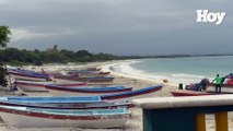 Video: Romeo Santos estuvo en Bahía de las Águilas y se dio un chapuzón