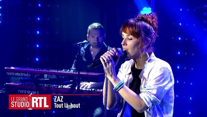 Zaz interprète "Tout là-haut" dans "Le Grand Studio RTL"