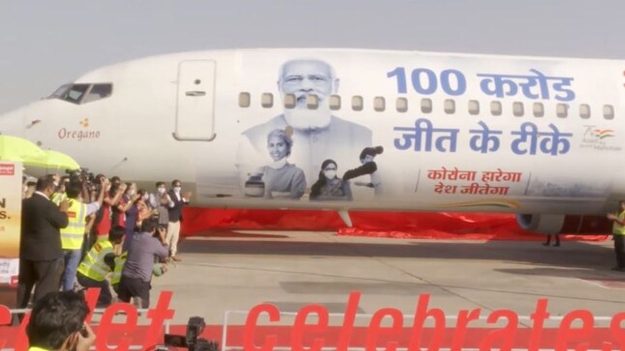 Politics erupts over celebrating 100 crore Covid vaccine milestone 