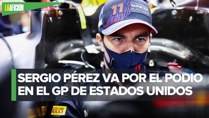 Checo Pérez no se achica ante Mercedes y apunta al podio en GP de Estados Unidos