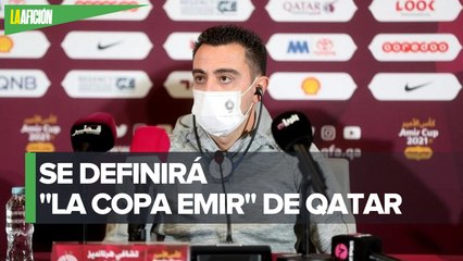 Xavi confía en su estilo para la final de la liga de Qatar