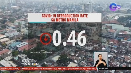 Pagbaba sa Alert Level 2 ng Metro Manila, posible kung magtutuloy-tuloy ang pagbaba ng COVID cases, ayon sa DOH | SONA
