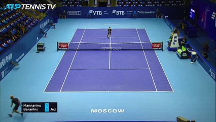 Moscou - Mannarino s'arrête en quarts