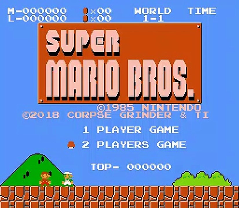 Super Mario Bros. (Two Player Hack) online multiplayer - nes