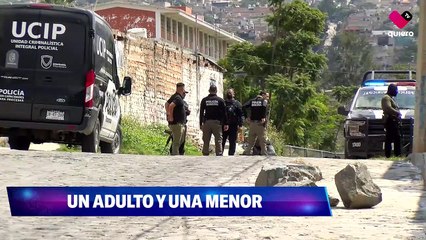 Balean a adulto y a su hija menor de edad