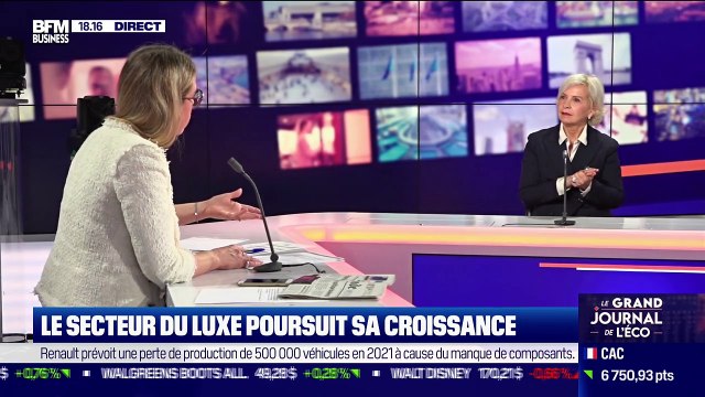 Bénédicte Epinay (Comité Colbert) : Le secteur du luxe poursuit sa croissance - 22/10