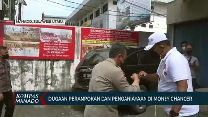 DugaanPerampokan Dan Penganiayaan Di Money Changer Manado