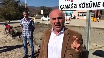 Tokat Çamağzı Köyünün muhtarı açtı ağzını yumdu gözünü; Bize 3 yıldır zulmediyorlar