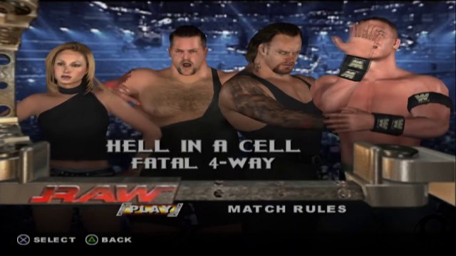 WWE SmackDown vs. Raw Stacy Keibler vs Big Show vs Undertaker vs John Cena