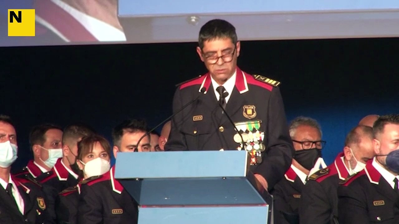 Josep Lluís Trapero, afirma que en els últims temps observen "comportaments grupals violents"