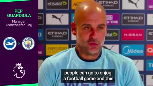 Guardiola sends support to attacked City fan