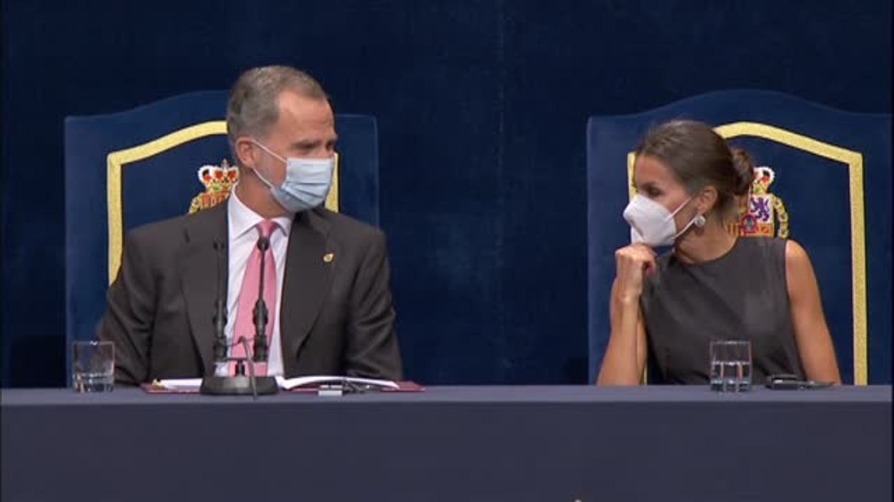 Leonor: "Debemos seguir recordando que nuestros premiados son guía imprescindible para todos nosotros"