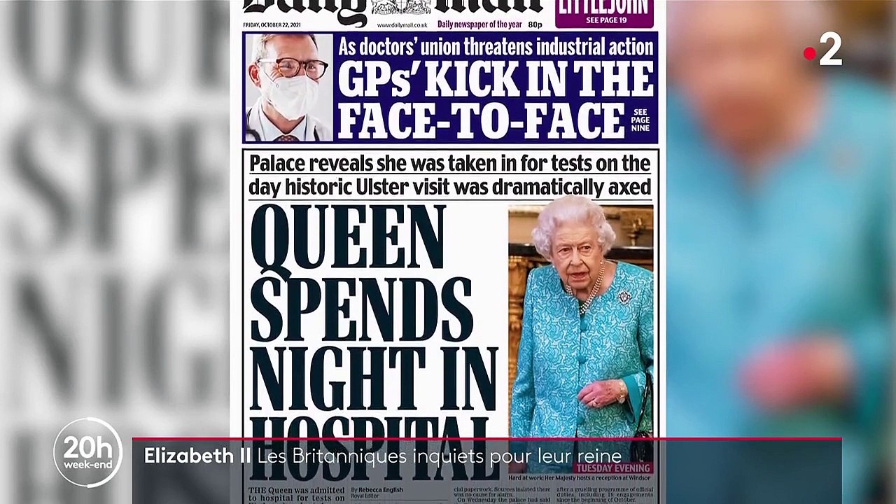 Royaume-Uni : le peuple s'inquiète de l'état de santé de la reine Elizabeth II