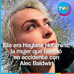 Ella era Halyna Hutchins, la mujer que falleció en un accidente con Alec Baldwin