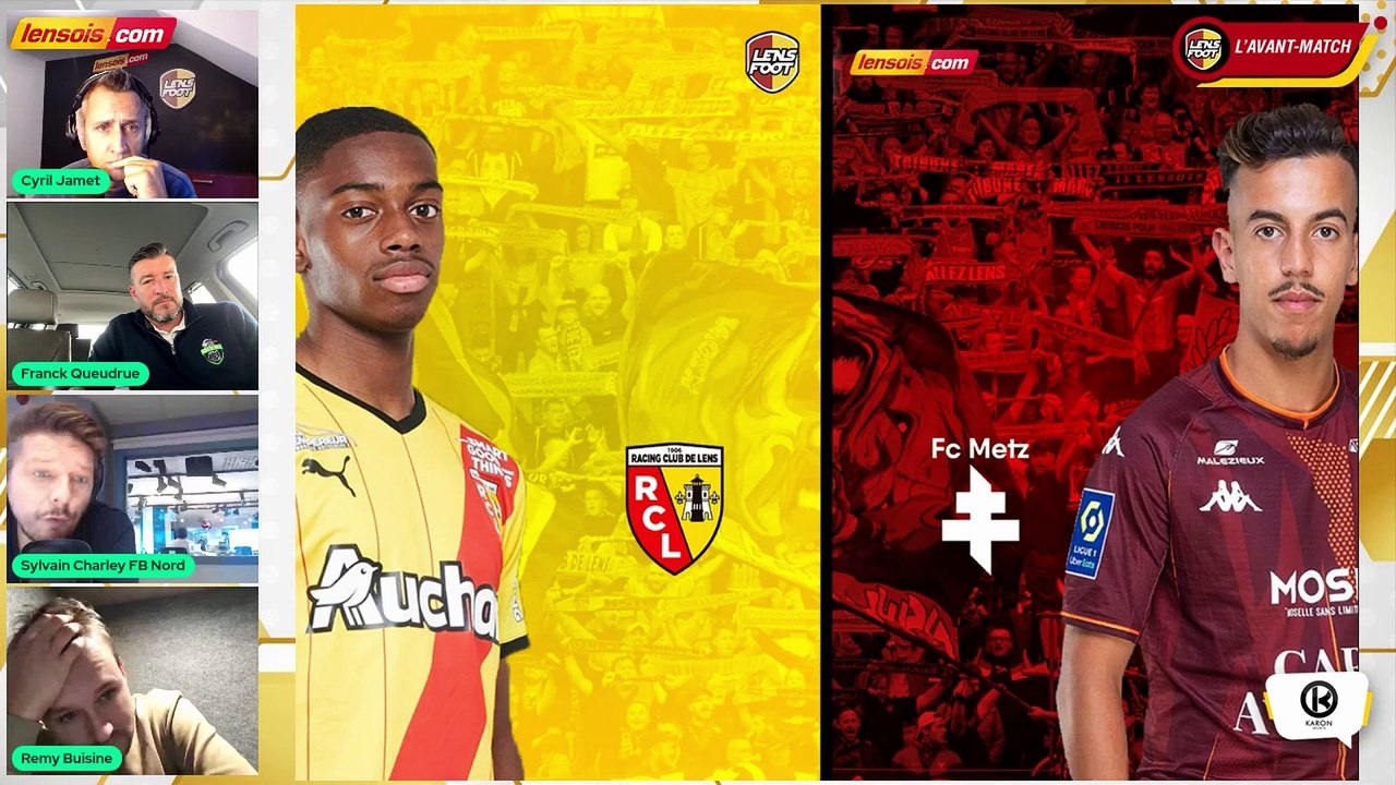 LENS FOOT L' AVANT MATCH RC LENS - FC METZ