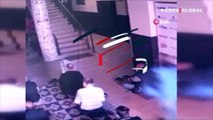 İzmir'de camiye saklanan şüpheli polis tarafından kıskıvrak yakalandı