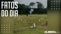 Amigos prestam homenagem no enterro de ex-jogador do Paysandu assassinado