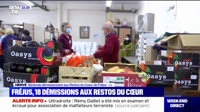 Restos du cœur à Fréjus: Il y a eu des comportements inadmissibles vis-à-vis des bénévoles, selon un démissionnaire