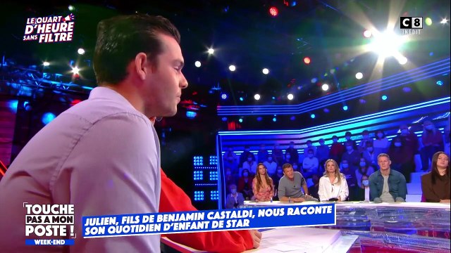 Julien Castaldi raconte une terrible histoire concernant son père, Benjamin Castaldi dans TPMP .