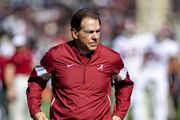 Nick Saban Is All Jokes After Baby Crashes Press Conference