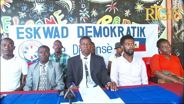 Eskwad Demokratik salye enstalasyon Frantz Elbé kòm nouvo direktè jeneral a i Lapolis la.