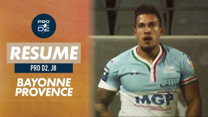 Le résumé de Bayonne / Provence Rugby